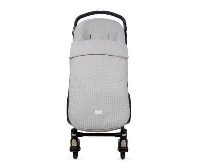 Saco carrinho Little Bloom Vichy Grey Midseason 