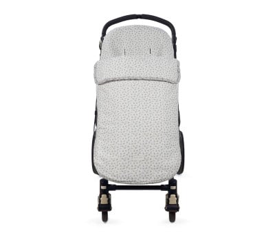 Saco carrinho  Little Bloom Grey Flower Midseason 