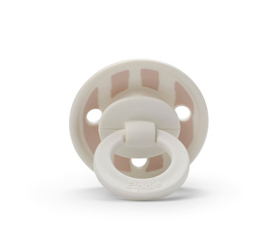 2 Silicone Pacifiers Binky Candy Stripes 3+ months