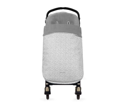 Saco carrinho de inverno Little Bloom Grey Flower 