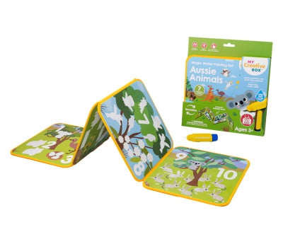 Set de Pintura Mágica con Agua Aussie Animals
