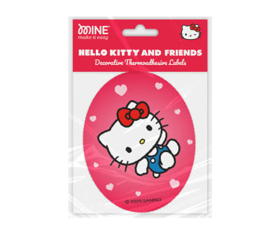 Selo térmico para roupa  para crianças da Hello Kitty and Friends 