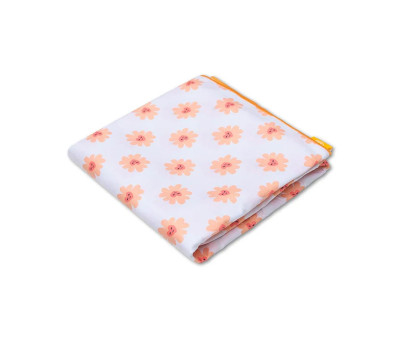 Customizable Floral Love Microfiber Towel