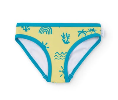Culotte de Bain Anti UV Neon Palms