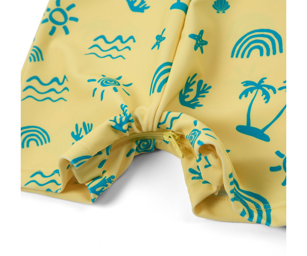 Combinaison de Bain Anti UV Neon Palms
