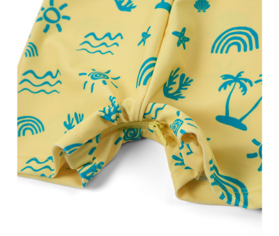 Combinaison de Bain Anti UV Neon Palms