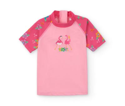 Maglia MC Protezione Solare Flamingos