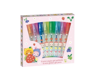 8 Mini Penne Gel Glitterate