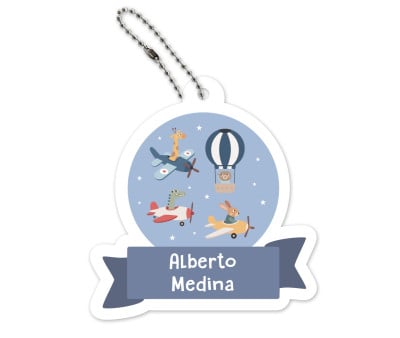 Portachiavi Personalizzato Planes