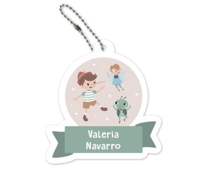 Portachiavi Personalizzato The Wooden Boy