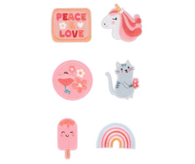 Set Toppe Ricamate Autoadesive Fantasy