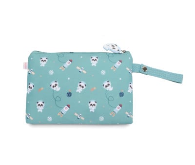 Bolsa Sanduíche Personalizada Pandas in Space