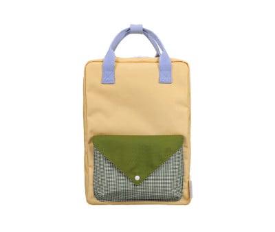 Mochila grande personalizável Sticky Lemon Envelope Twiggy Beige 