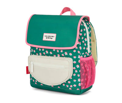 Mochila Escolar Solapa Garden Joy Personalizable