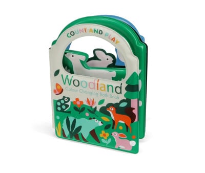 Libro de Baño Cambia Color Woodland