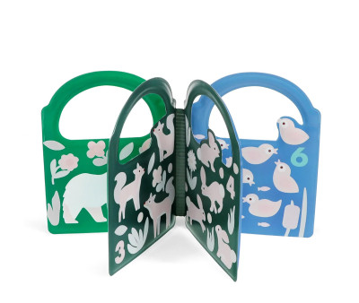 Libro de Baño Cambia Color Woodland