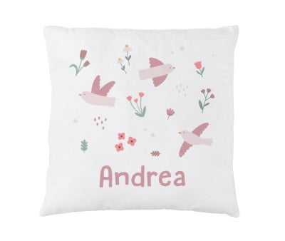 Cojín Personalizado Blossom Birds