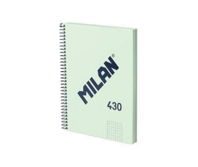 Cuaderno A5 con Tapa Dura Verde MILAN 340 Since 1918