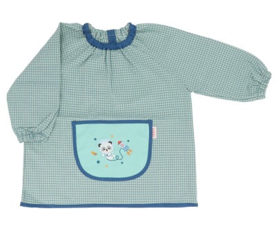 Bata Lola com bolso central Vichy Pandas In Space personalizável