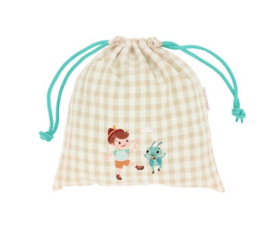 Bolsa lanche personalizável Vichy The Wooden Boy