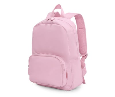 Zaino Solid Color Pink Personalizzabile Ricamo