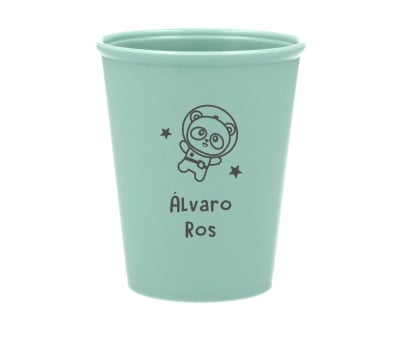 Bicchiere Personalizzabile Panda in Space (+colori)