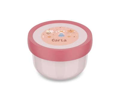 Box Frutta Tondo Campus Cool Pink + Etichetta Mouse Fairies Personalizzata