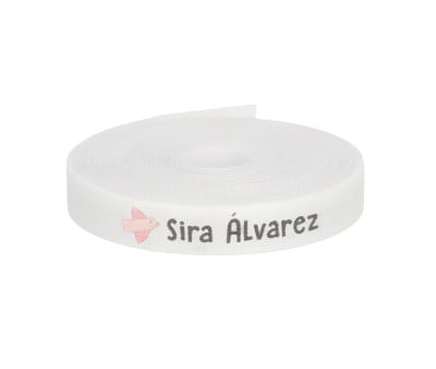 Nastro Marca Indumenti Personalizzato Uccellino