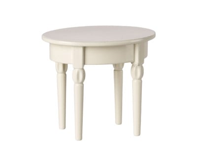 Mesa Auxiliar Vintage para Ratones Off White