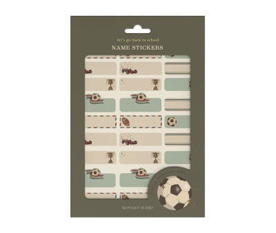 Etiquetas para Nombre 60 pcs Kick It