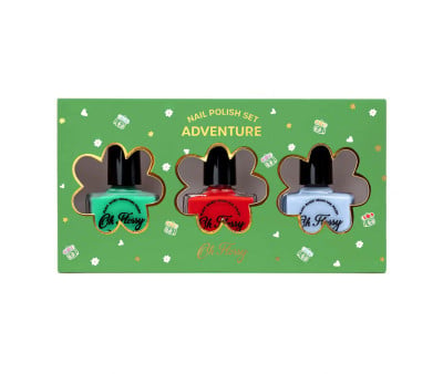 3 esmaltes Oh Flossy Adventure 