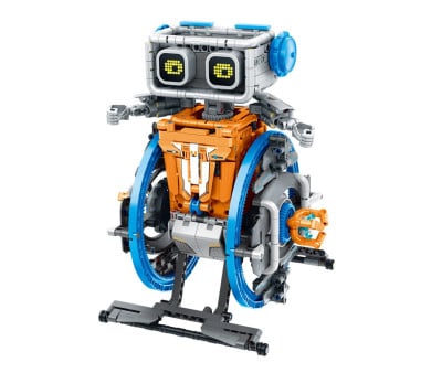 Robot Programmabile Intelligente 5 in 1 Arancio e Blu