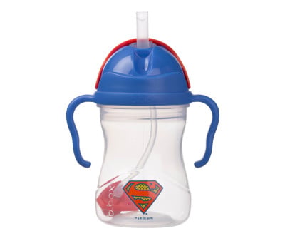 Tazza con Cannuccia Flessibile Superman