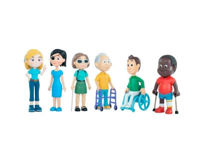 Set de Figuras de Diversidad Funcional