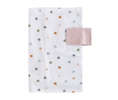 Portadocumenti Little Stars Pink Personalizzabile