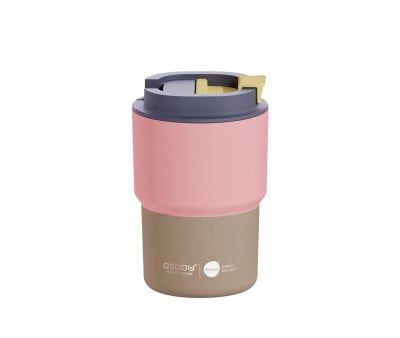 Insulated Mug Coffee Express Pastel Peach 360ml