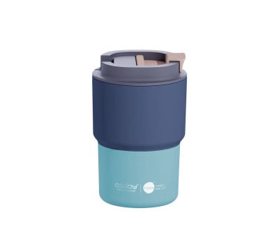 Insulated Mug Coffee Express Pastel Blue 360ml