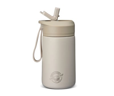 Borraccia Acciaio STEELish Hydraflip 400ml Greige