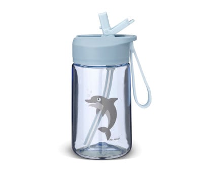 Borraccia Plastica Hydraflip 400ml Blue Dolphin