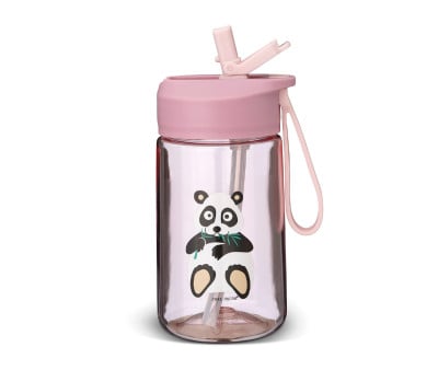 Borraccia Plastica Hydraflip 400ml Pink Panda