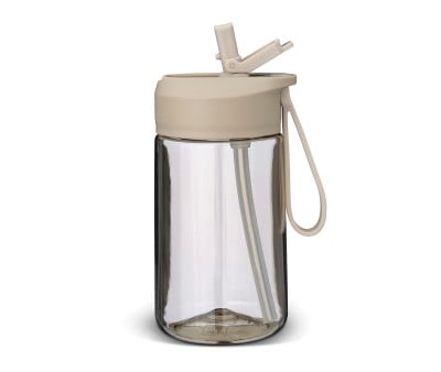 Borraccia Plastica Hydraflip 400ml Greige