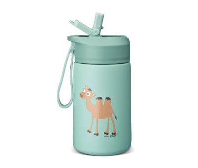 Borraccia Acciaio STEELish Hydraflip 400ml Green Camel