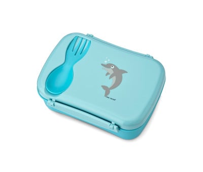 Porta Pranzo N'ice Box Kids Bue Dolphin