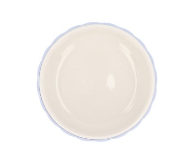 Bowl cerâmica com base de silicone antiderrapante Powder Blue