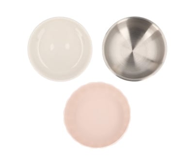 Bowl cerâmica com base de silicone antiderrapante Pale Earth