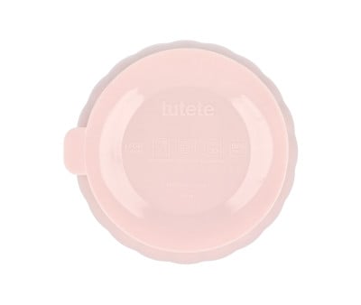 Bowl cerâmica com base de silicone antiderrapante Nude Rose