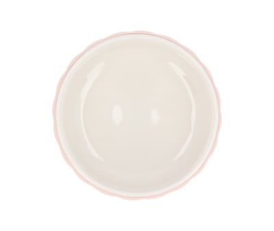 Bowl cerâmica com base de silicone antiderrapante Nude Rose