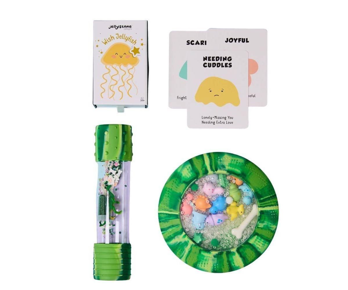 Estojo do kit de jogos Dino Sensory