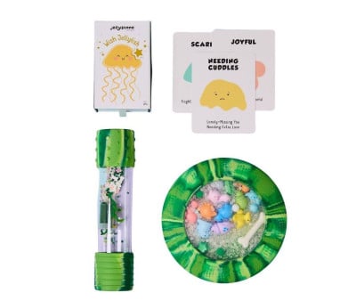 Estojo do kit de jogos Dino Sensory