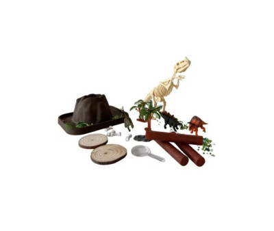 Kit sensorial com bandeja Dino